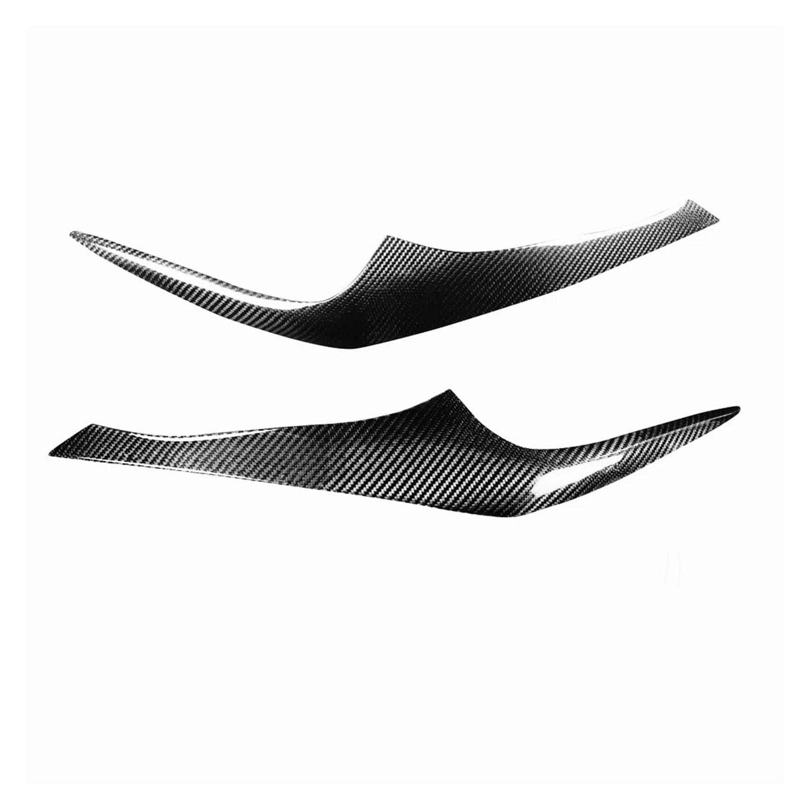 HANZOU Aufkleber for die Frontscheinwerfer-Augenbraue, passend for Hyundai, passend for Tiburon Coupé 2003–2008, Lampenabdeckung aus echtem Carbonfaser, Scheinwerfer-Augenlid, Scheinwerferverkleidung HANZOU Aufkleber for die Frontscheinwerfer-Augenbraue, passend for Hyundai, passend for Tiburon Coupé 2003–2008, Lampenabdeckung aus echtem Carbonfaser, Scheinwerfer-Augenlid, Scheinwerferverkleidung von HANZOU