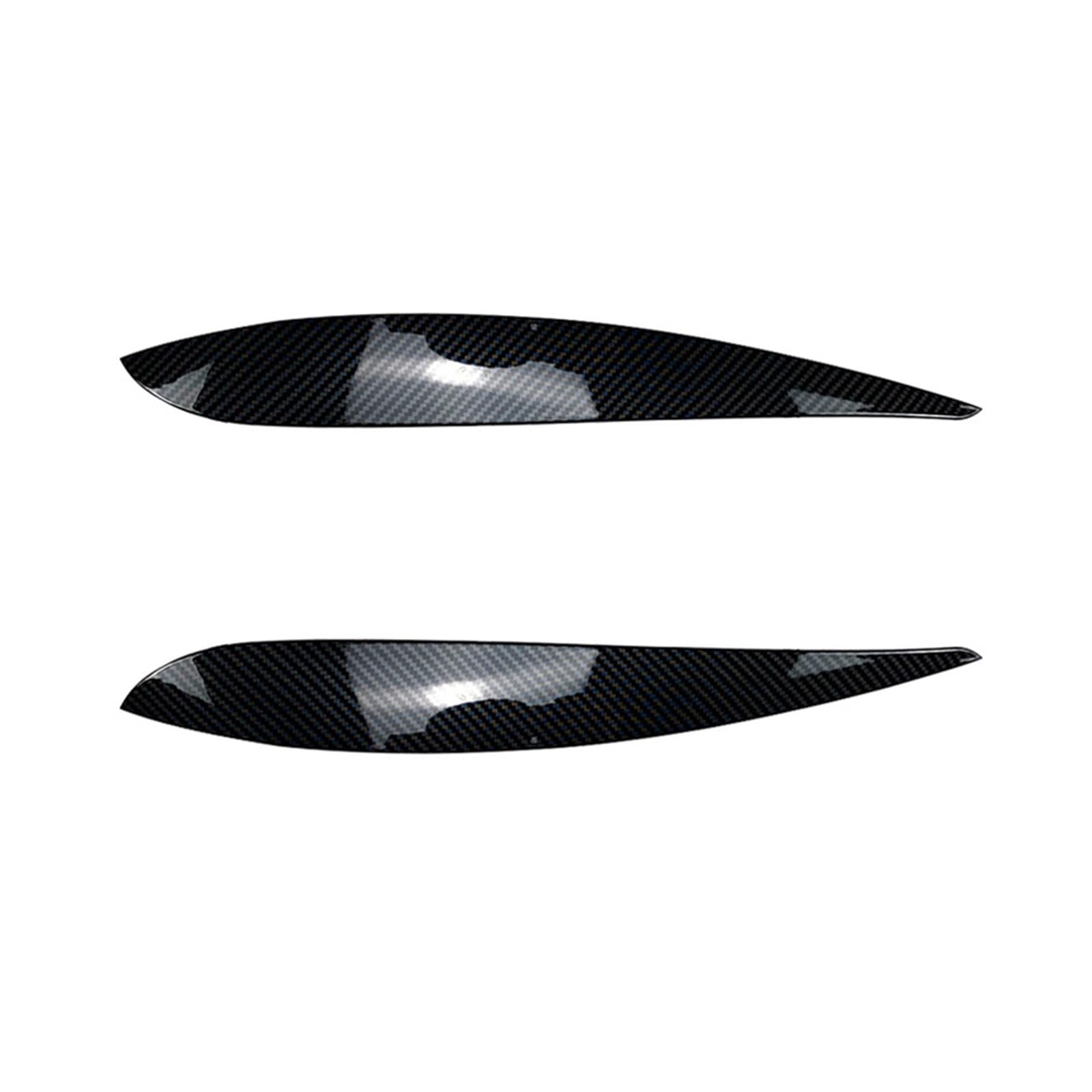 HANZOU Augenbrauen-Scheinwerfer-Augenlider, passend for Volkswagen, passend for VW POLO 4 MK4 9N 9N3 2005–2009, Abdeckung, Augenlider, Aufkleber, Verkleidung, Kohlefaser, glänzend, Schwarz Scheinwerfe HANZOU Augenbrauen-Scheinwerfer-Augenlider, passend for Volkswagen, passend for VW POLO 4 MK4 9N 9N3 2005–2009, Abdeckung, Augenlider, Aufkleber, Verkleidung, Kohlefaser, glänzend, Schwarz Scheinwerfe von HANZOU