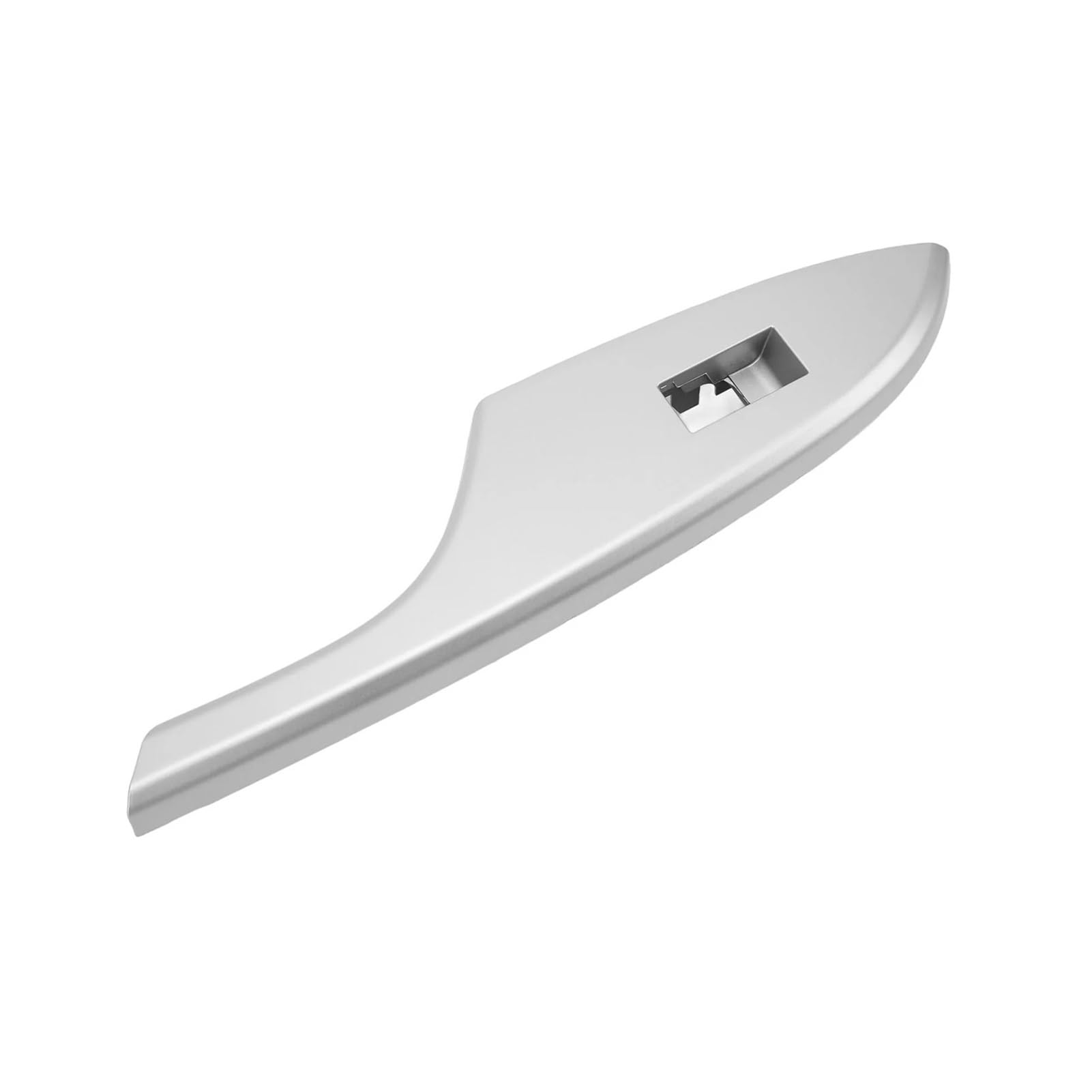 HANZOU Auto Fenster Schalter Trim Fit for Toyota Lünette Auto Fenster Schalter Lünette Silbrig Armlehne Glas Lift Panel Abdeckung 2007 zu 2013 Verkleidung des Fensterschaltergehäuses(Rear Left) von HANZOU