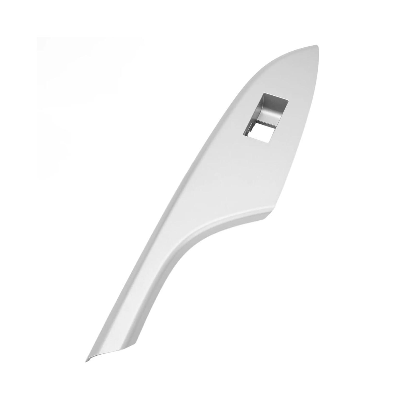 HANZOU Auto Fenster Schalter Trim Fit for Toyota Lünette Auto Fenster Schalter Lünette Silbrig Armlehne Glas Lift Panel Abdeckung 2007 zu 2013 Verkleidung des Fensterschaltergehäuses(Rear Right) von HANZOU