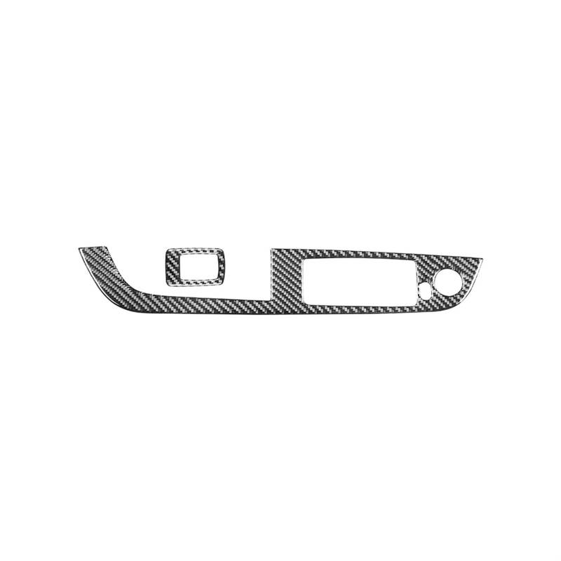 HANZOU Auto Fensterheber Control Switch Panel Cover Trim Fit for BMW Z4 E89 2009-2016 Aufkleber Zubehör Keine Taste Verkleidung des Fensterschaltergehäuses von HANZOU