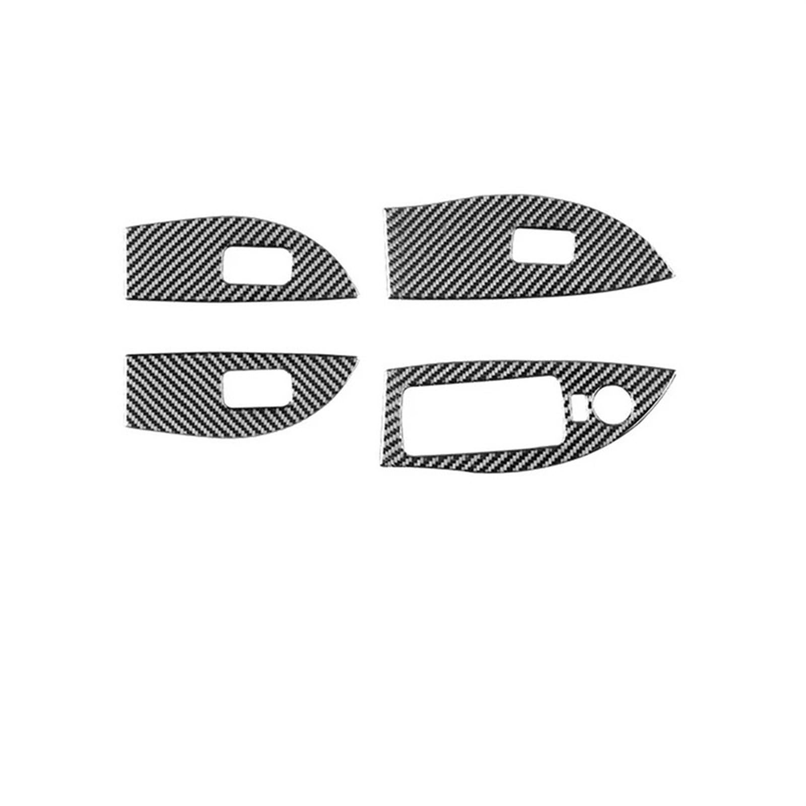 HANZOU Auto Fensterheber Schalter Abdeckung Panel Trim Aufkleber Zubehör Passend for Chevy Impala 2014-2020 Verkleidung des Fensterschaltergehäuses HANZOU Auto Fensterheber Schalter Abdeckung Panel Trim Aufkleber Zubehör Passend for Chevy Impala 2014-2020 Verkleidung des Fensterschaltergehäuses von HANZOU