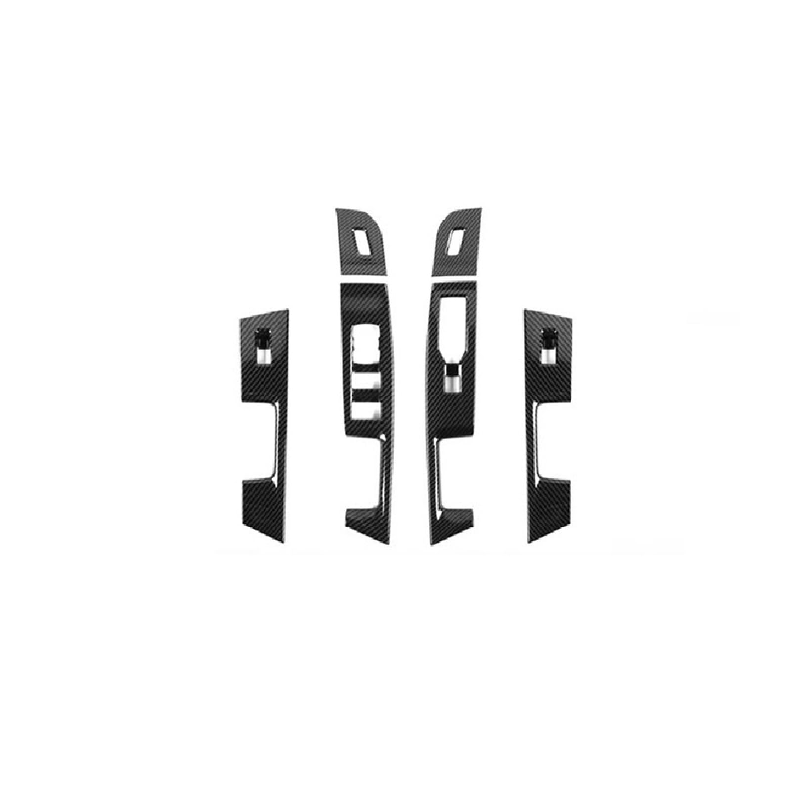 HANZOU Auto Fensterheber Schalter Panel Abdeckung Trim Fit for Ford F150 2021 2022 2023 Innen Ersatzteile Zubehör Teile ABS Carbon faser Verkleidung des Fensterschaltergehäuses HANZOU Auto Fensterheber Schalter Panel Abdeckung Trim Fit for Ford F150 2021 2022 2023 Innen Ersatzteile Zubehör Teile ABS Carbon faser Verkleidung des Fensterschaltergehäuses von HANZOU