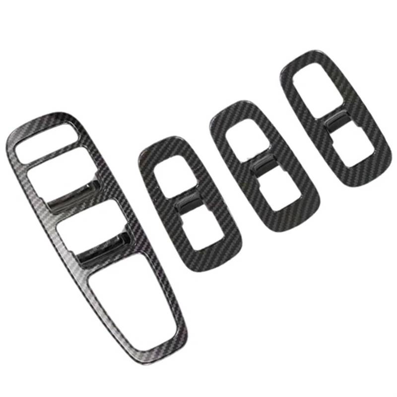 HANZOU Auto Innentür Fenster Lift Armlehne Schalter Panel Abdeckung Trim Fit for Hyundai Sonata DN8 2020 2021 Verkleidung des Fensterschaltergehäuses von HANZOU