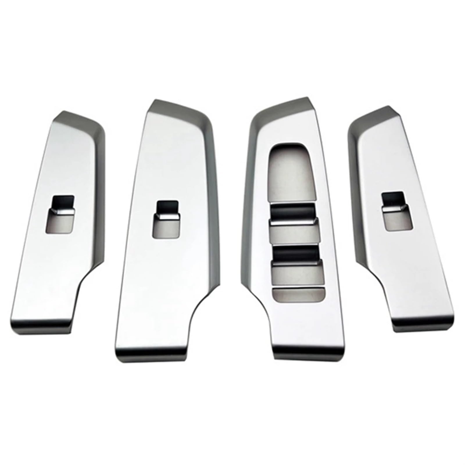 HANZOU Auto Matte Silber Fenster Glas Lift-Taste Schalter Abdeckung Trim Tür Armlehne Panel Fit for Mitsubishi Outlander 2022 2023 RHD Verkleidung des Fensterschaltergehäuses HANZOU Auto Matte Silber Fenster Glas Lift-Taste Schalter Abdeckung Trim Tür Armlehne Panel Fit for Mitsubishi Outlander 2022 2023 RHD Verkleidung des Fensterschaltergehäuses von HANZOU