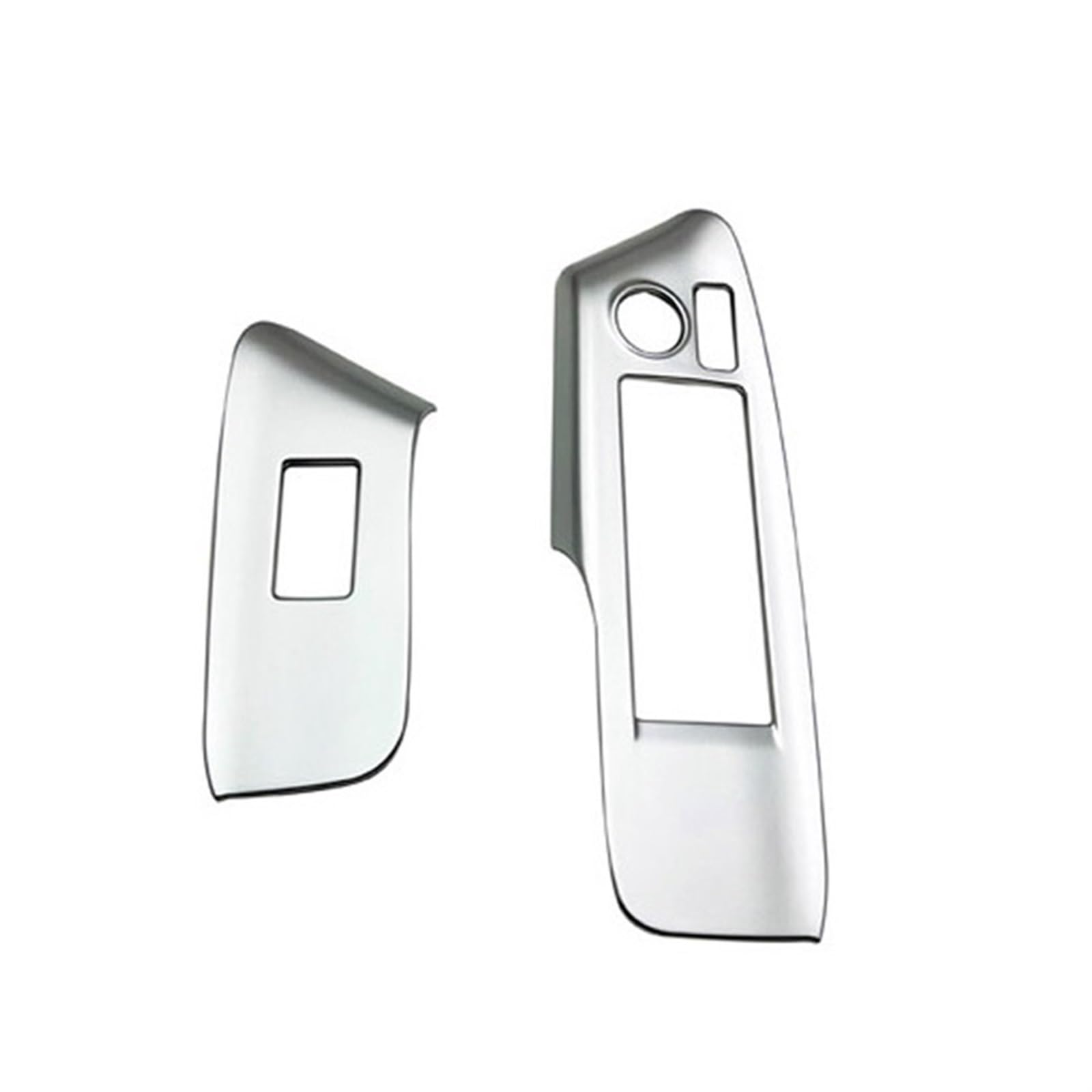 HANZOU Auto Matte Silber Fenster Glas Lift-Taste Trim Schalter Abdeckung Tür Armlehne Panel Aufkleber Fit for Toyota Sienta 2023 + Verkleidung des Fensterschaltergehäuses HANZOU Auto Matte Silber Fenster Glas Lift-Taste Trim Schalter Abdeckung Tür Armlehne Panel Aufkleber Fit for Toyota Sienta 2023 + Verkleidung des Fensterschaltergehäuses von HANZOU
