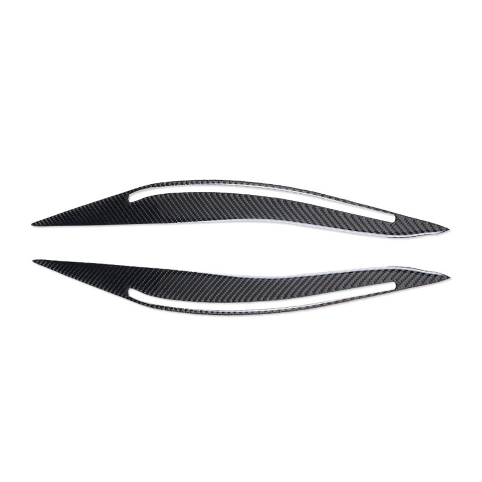 HANZOU Auto-Scheinwerfer-Augenbrauen-Augenlid-Trim, Augenbrauen, Augenlider, Deckel, ABS-Augenbrauen, Kohlefaser, passend for BMW 5er F10 F18 520li 525 2011–2017 Scheinwerfer-Augenbrauen-Aufkleber(14- HANZOU Auto-Scheinwerfer-Augenbrauen-Augenlid-Trim, Augenbrauen, Augenlider, Deckel, ABS-Augenbrauen, Kohlefaser, passend for BMW 5er F10 F18 520li 525 2011–2017 Scheinwerfer-Augenbrauen-Aufkleber(14- von HANZOU