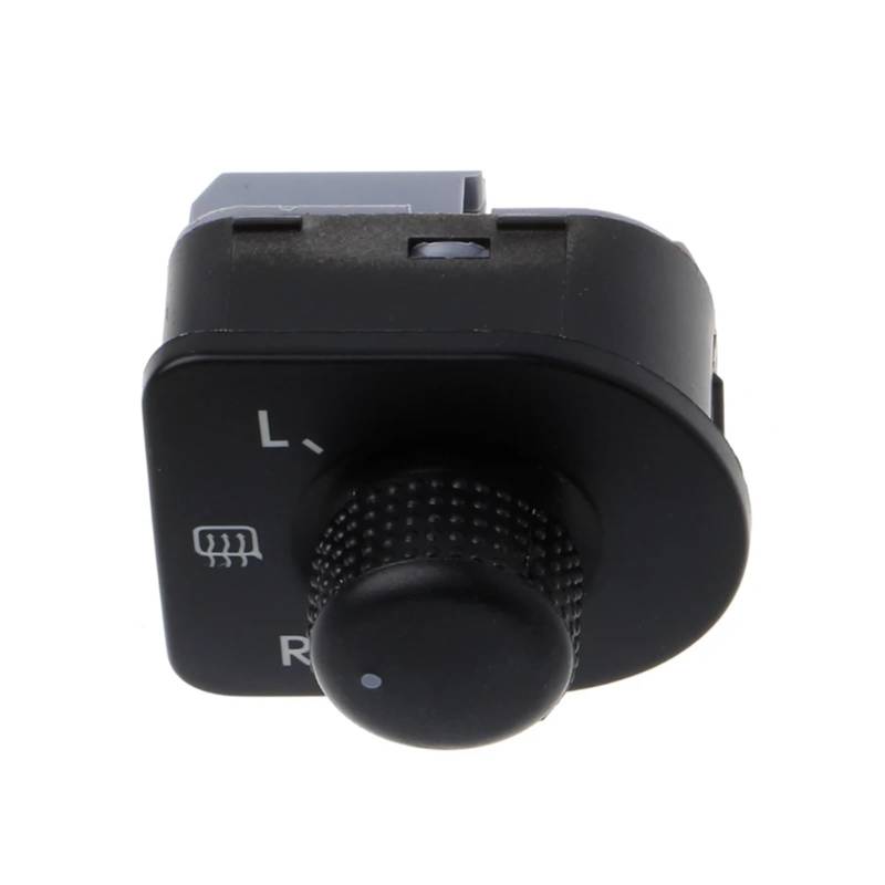 HANZOU Auto-Seitenspiegel-Knopfschalter, passend for VW, passend for Käfer, Passat B5 Bora Golf 4 Jetta MK4, 1J1959565F Rückspiegel-Einstellknopf, Heizungssteuerung Spiegelverstellknopf von HANZOU