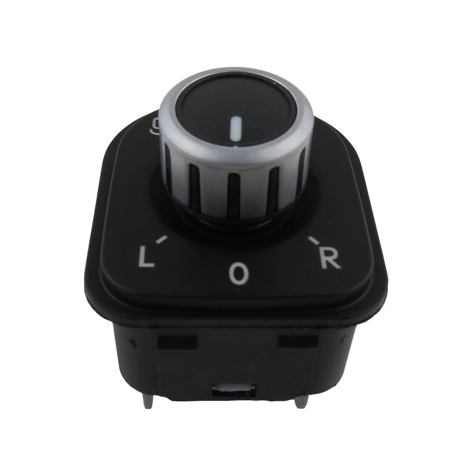 HANZOU Auto-Seitenspiegelschalter, passend for VW, passend for Golf, GTI MK5 MK6, passend for Jetta, MK5 Rabbit 2006–2012, 5ND959565A 5K0959565, Autozubehör, Schwarz Spiegelverstellknopf HANZOU Auto-Seitenspiegelschalter, passend for VW, passend for Golf, GTI MK5 MK6, passend for Jetta, MK5 Rabbit 2006–2012, 5ND959565A 5K0959565, Autozubehör, Schwarz Spiegelverstellknopf von HANZOU