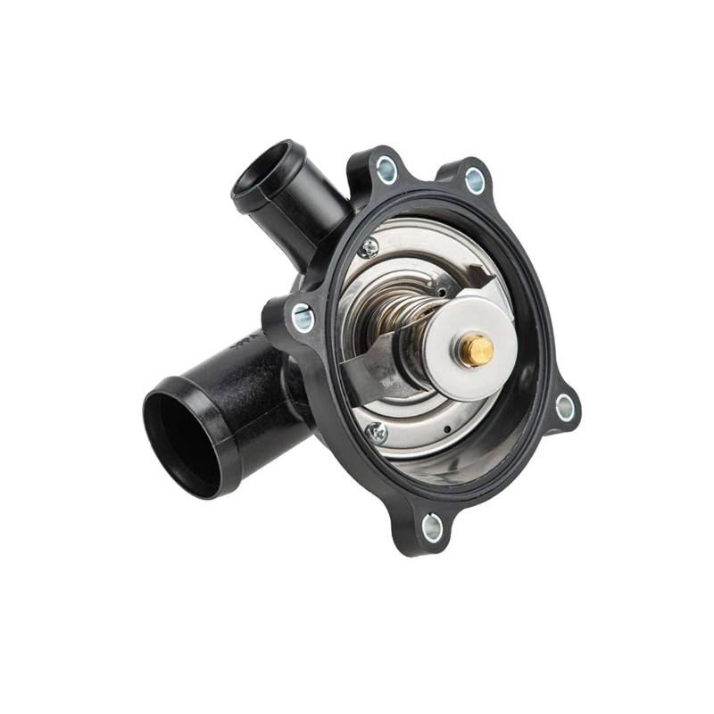 HANZOU Automotor-Kühlmittelthermostat, passend for A6, A8 Q7 S6 S8, passend for VOLKSWAGEN, passend for TOUAREG, 079121115BA 079121115BK Fahrzeugthermostat für Kühlsystem von HANZOU