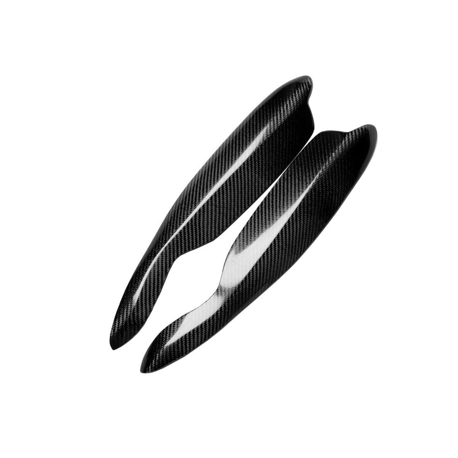 HANZOU Autoscheinwerfer-Augenbrauenaufkleber, passend for Smart Fortwo W451 2007–2014, Kohlefaser-Scheinwerfer-Augenlidverkleidung, vordere Scheinwerferlampenabdeckung, Braue Scheinwerfer-Augenbrauen- HANZOU Autoscheinwerfer-Augenbrauenaufkleber, passend for Smart Fortwo W451 2007–2014, Kohlefaser-Scheinwerfer-Augenlidverkleidung, vordere Scheinwerferlampenabdeckung, Braue Scheinwerfer-Augenbrauen- von HANZOU