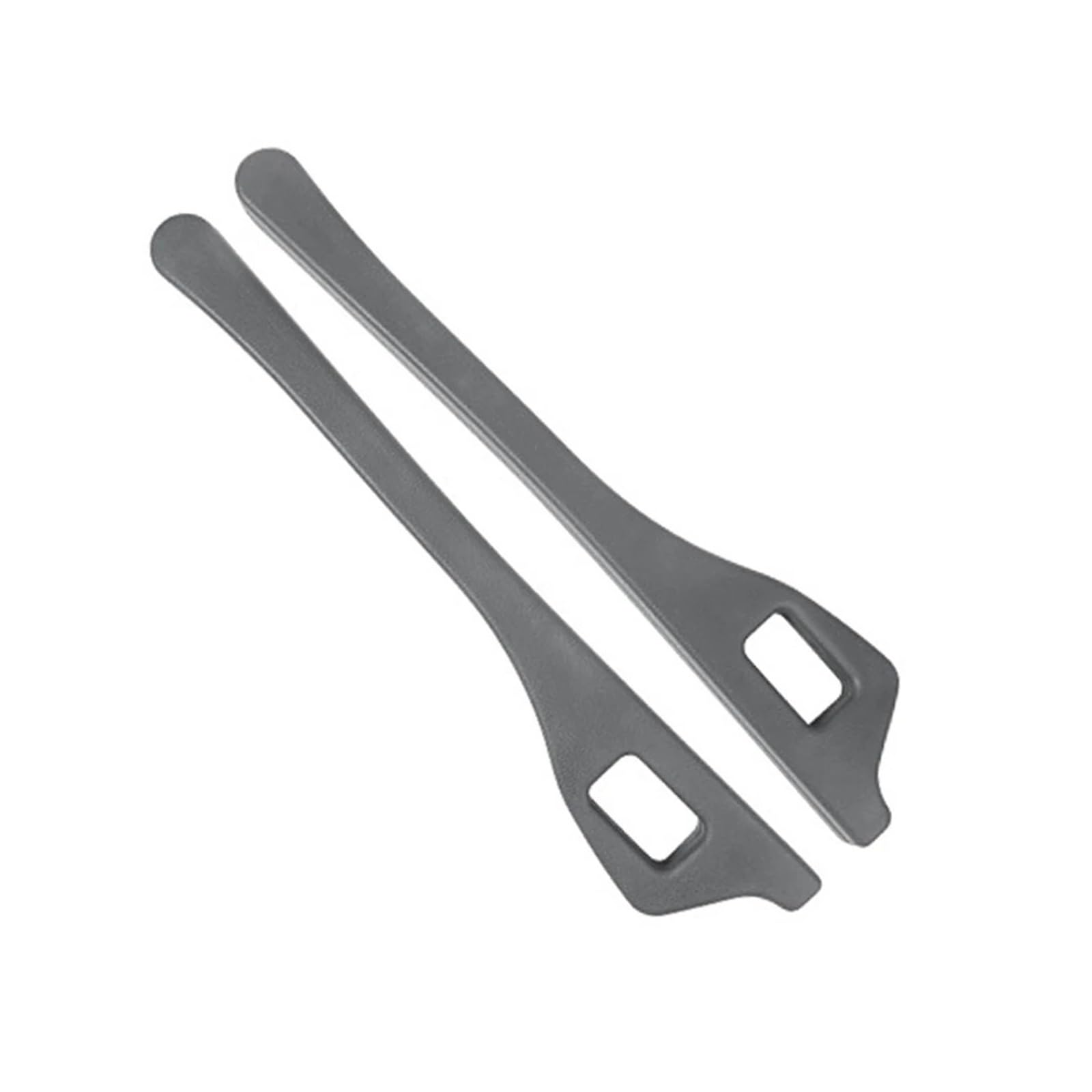 HANZOU Autositz-Lückenstreifen, passend for Ateca, Ibiza Leon Altea Arona Exeo Alhambra Cupra Formentor XL Fr 1m 1p 5f 6l 6j Mk1 2 3 Zubehör SEAT Sitzfugenfüller(2PCS Grey) von HANZOU