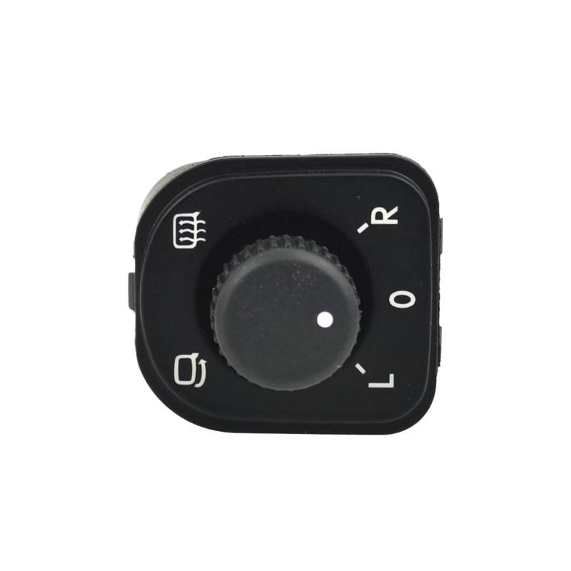 HANZOU Einstellknopf, Spiegelsteuerschalter, passend for Golf, MK5 MK6 2006–2013, 1K0959565J, Zubehör for Autoschalter-Relais Spiegelverstellknopf von HANZOU