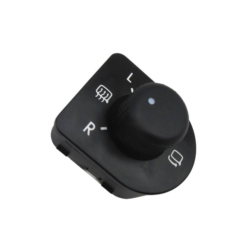 HANZOU Einstellknopf Seitenspiegelschalter, passend for VW, passend for Käfer, Jetta Passat B2 B3 Golf 4 1J1 959 565E 1J1959565E Spiegelverstellknopf von HANZOU