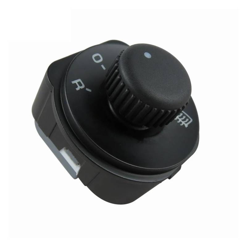 HANZOU Einstellknopf for Seitenspiegelschalter, passend for Skoda, Octavia MK2 II 1Z 1Z0 959 565A 1ZD 959 565 1Z1959565A 1ZD959 565 Spiegelverstellknopf von HANZOU