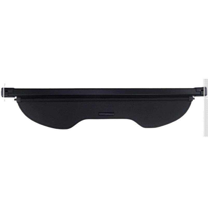 HANZOU Einziehbare Laderaumabdeckung fürs Auto, passend for Ford, Escape Kuga 2013–2019, schwarzes Zubehör, einziehbares Kofferraumgepäck Fahrzeug-Laderaumschild von HANZOU