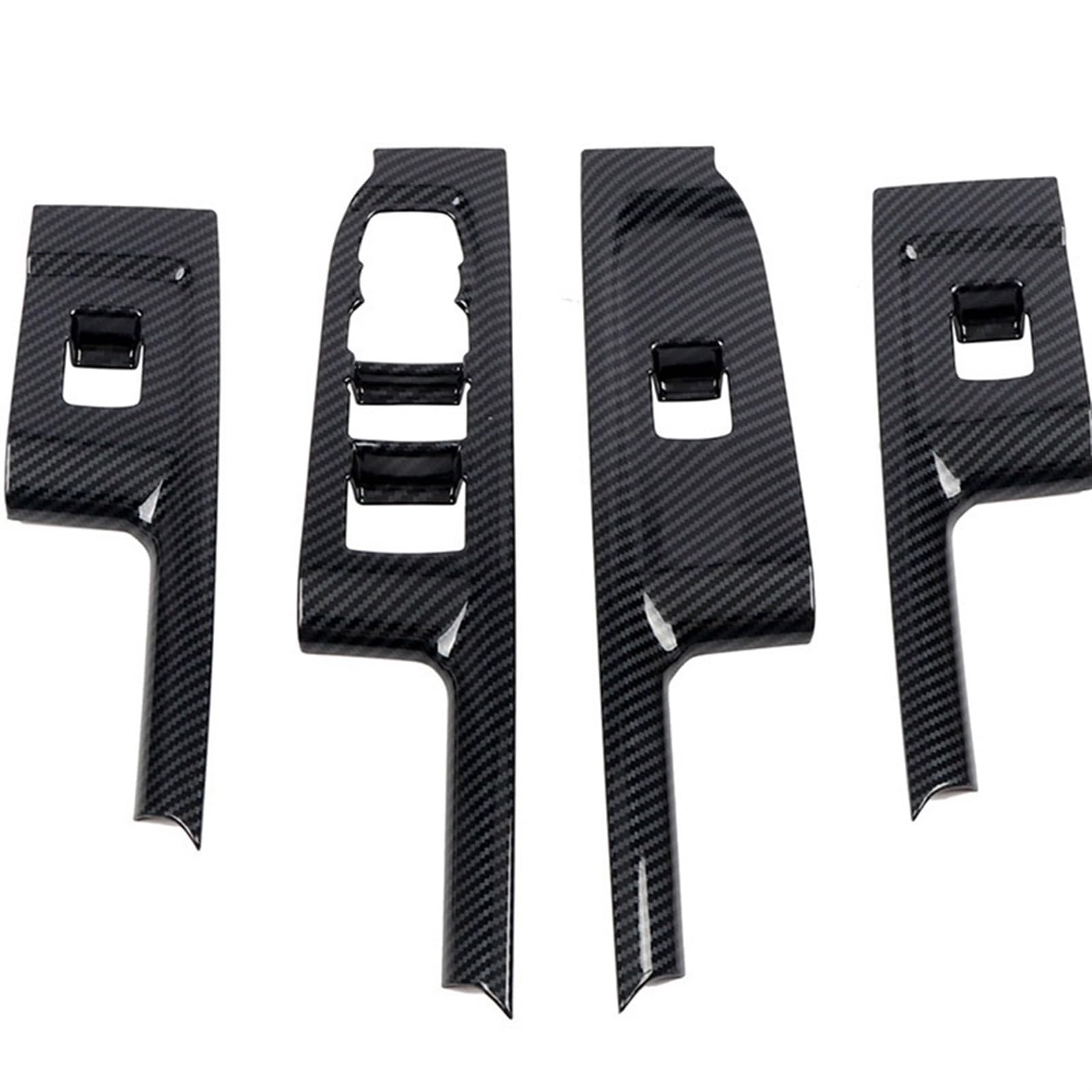 HANZOU Fenster Glas Lift-Taste Trim Schalter Abdeckung Tür Armlehne Panel Aufkleber Fit for Chevrolet Silverado 2019-2022 Verkleidung des Fensterschaltergehäuses HANZOU Fenster Glas Lift-Taste Trim Schalter Abdeckung Tür Armlehne Panel Aufkleber Fit for Chevrolet Silverado 2019-2022 Verkleidung des Fensterschaltergehäuses von HANZOU