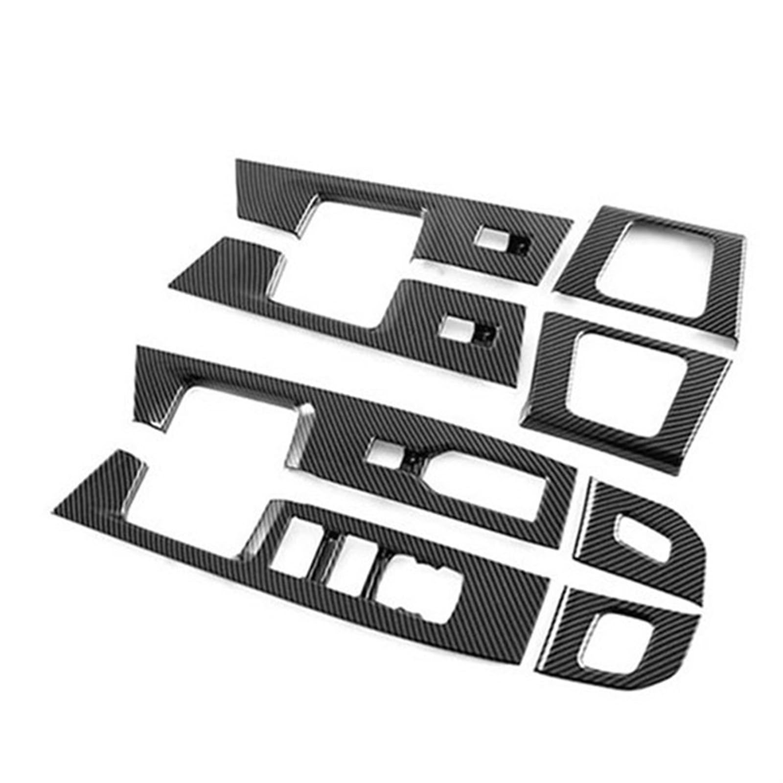 HANZOU Fenster Glas Lift-Taste Trim Schalter Abdeckung Tür Armlehne Panel Aufkleber Fit for Ford F150 2021 2022 2023 Verkleidung des Fensterschaltergehäuses HANZOU Fenster Glas Lift-Taste Trim Schalter Abdeckung Tür Armlehne Panel Aufkleber Fit for Ford F150 2021 2022 2023 Verkleidung des Fensterschaltergehäuses von HANZOU
