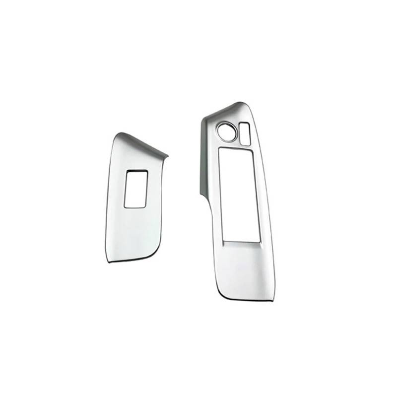 HANZOU Fensterglas-Lift-Tastenverkleidung passend for Toyota Sienta 2023+ Auto Mattsilber Schalter Tür Armlehne Panel Aufkleber Verkleidung des Fensterschaltergehäuses von HANZOU