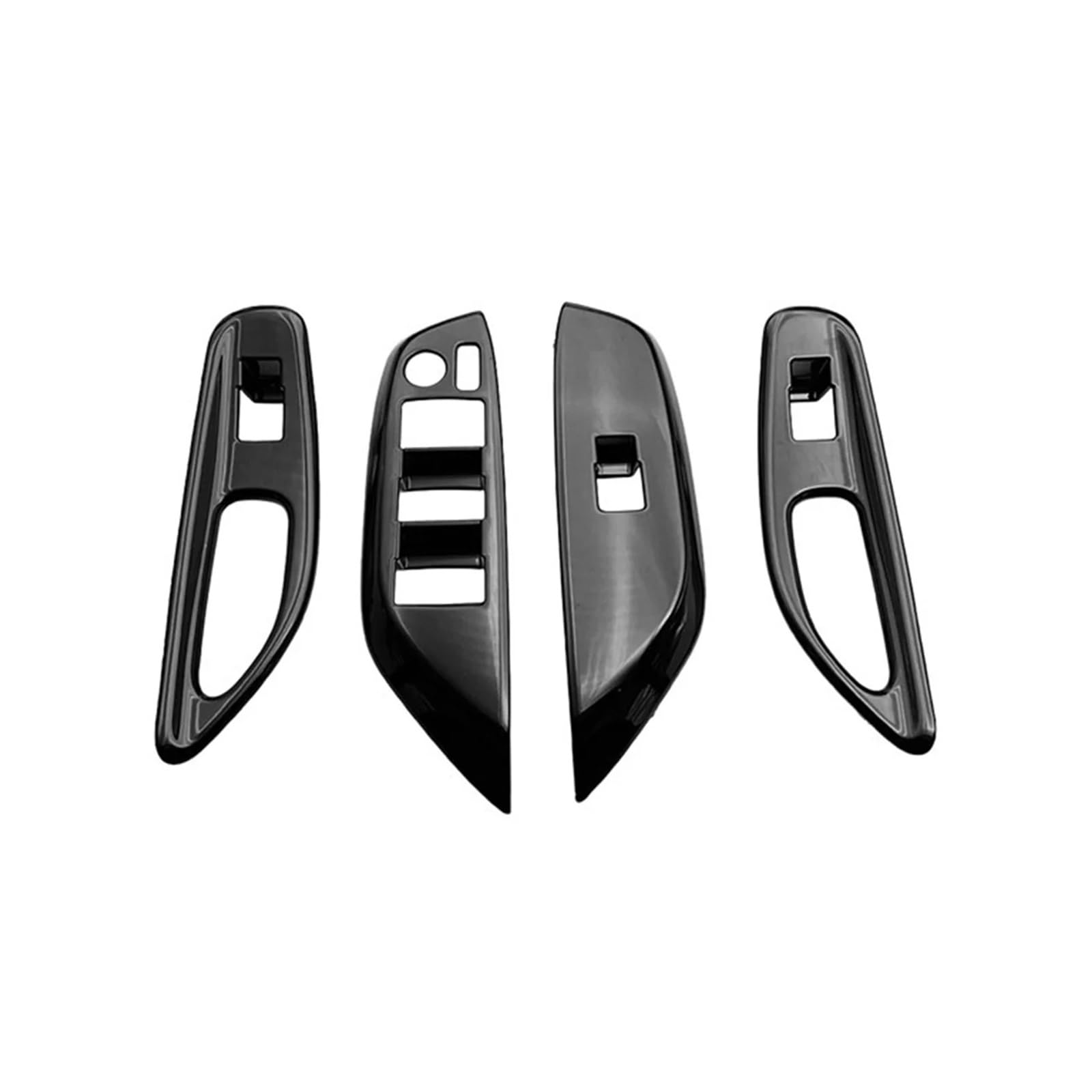 HANZOU Fensterglas-Lift-Tastenverkleidung passend for Toyota YARiS Cross 2020–2023 RHD Auto glänzend schwarz Tür Armlehne Panel Schalter Verkleidung des Fensterschaltergehäuses HANZOU Fensterglas-Lift-Tastenverkleidung passend for Toyota YARiS Cross 2020–2023 RHD Auto glänzend schwarz Tür Armlehne Panel Schalter Verkleidung des Fensterschaltergehäuses von HANZOU