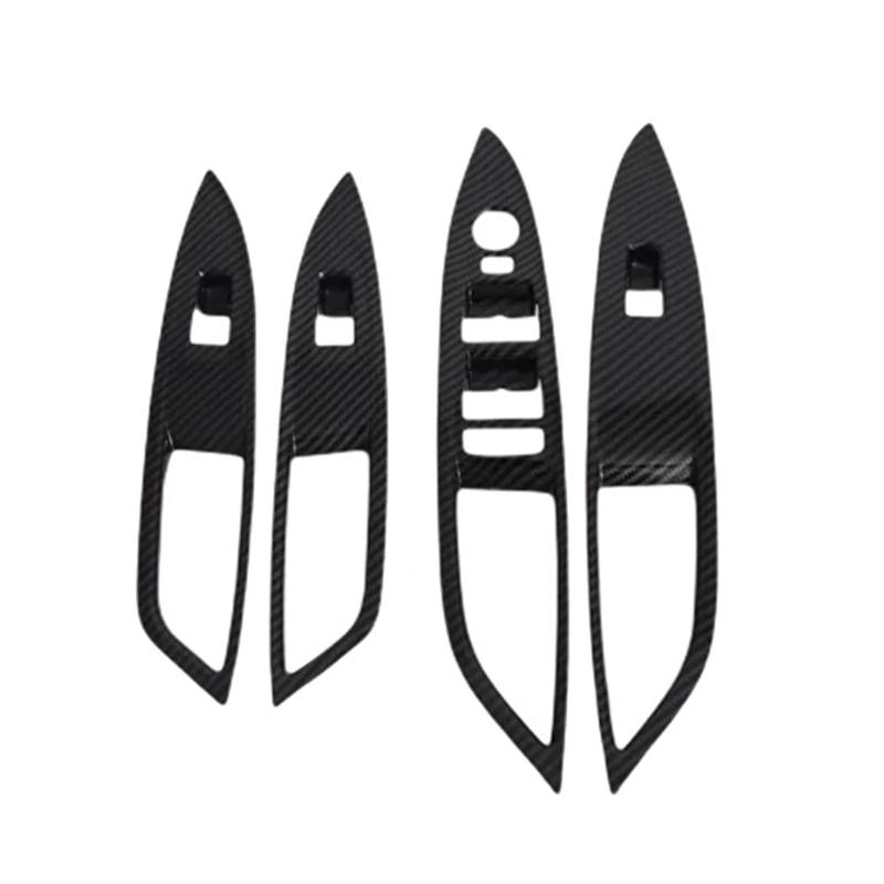 HANZOU Fensterheber-Schalterabdeckung, passend for Chevrolet Cavalier Onix 2019–2021, Auto-Armlehnenverkleidung, Fensterschalter Verkleidung des Fensterschaltergehäuses von HANZOU