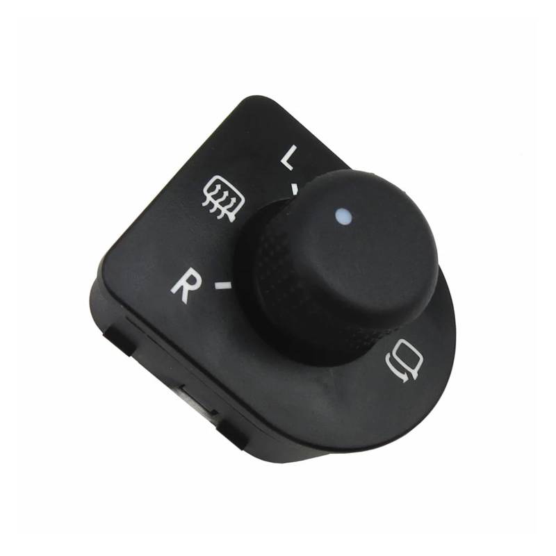 HANZOU Knopf for Rückspiegelschalter, passend for VW, passend for Käfer, Jetta Passat B2 B3 Golf 4 1J1 959 565E 1J1959565E Spiegelverstellknopf von HANZOU