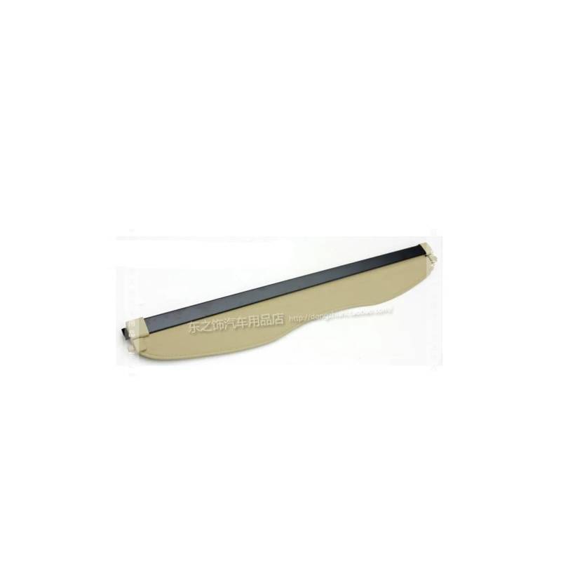 HANZOU Kofferraumabdeckung, passend for Hyundai, I30 Schrägheck 2009–2023, Sonnenschutzvorhang, Trennwand, Sichtschutz, Sicherheitszubehör Fahrzeug-Laderaumschild(Beige) von HANZOU