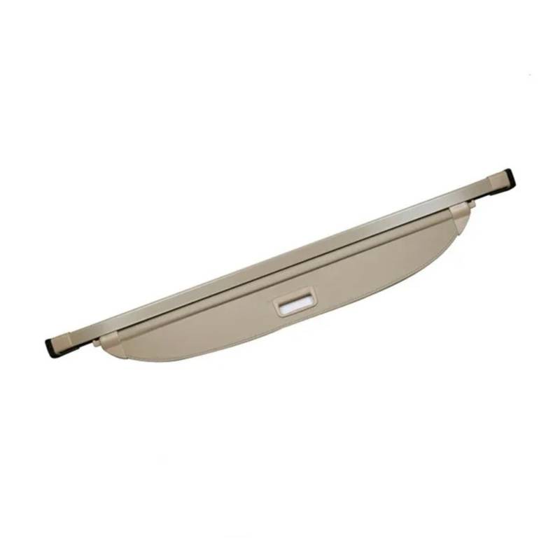 HANZOU Kofferraumabdeckung, passend for Jeep, Cherokee 2019–2024, Sonnenschutzvorhang, Trennwand, Sichtschutz, Sicherheitszubehör Fahrzeug-Laderaumschild(Beige) von HANZOU