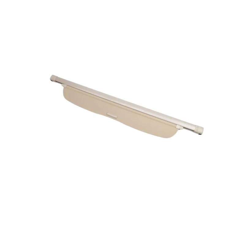 HANZOU Kofferraumabdeckung, passend for Mitsubishi Outlander 2007–2012, Sonnenschutzvorhang, Trennwand, Sichtschutz, Sicherheitszubehör Fahrzeug-Laderaumschild(Beige) von HANZOU