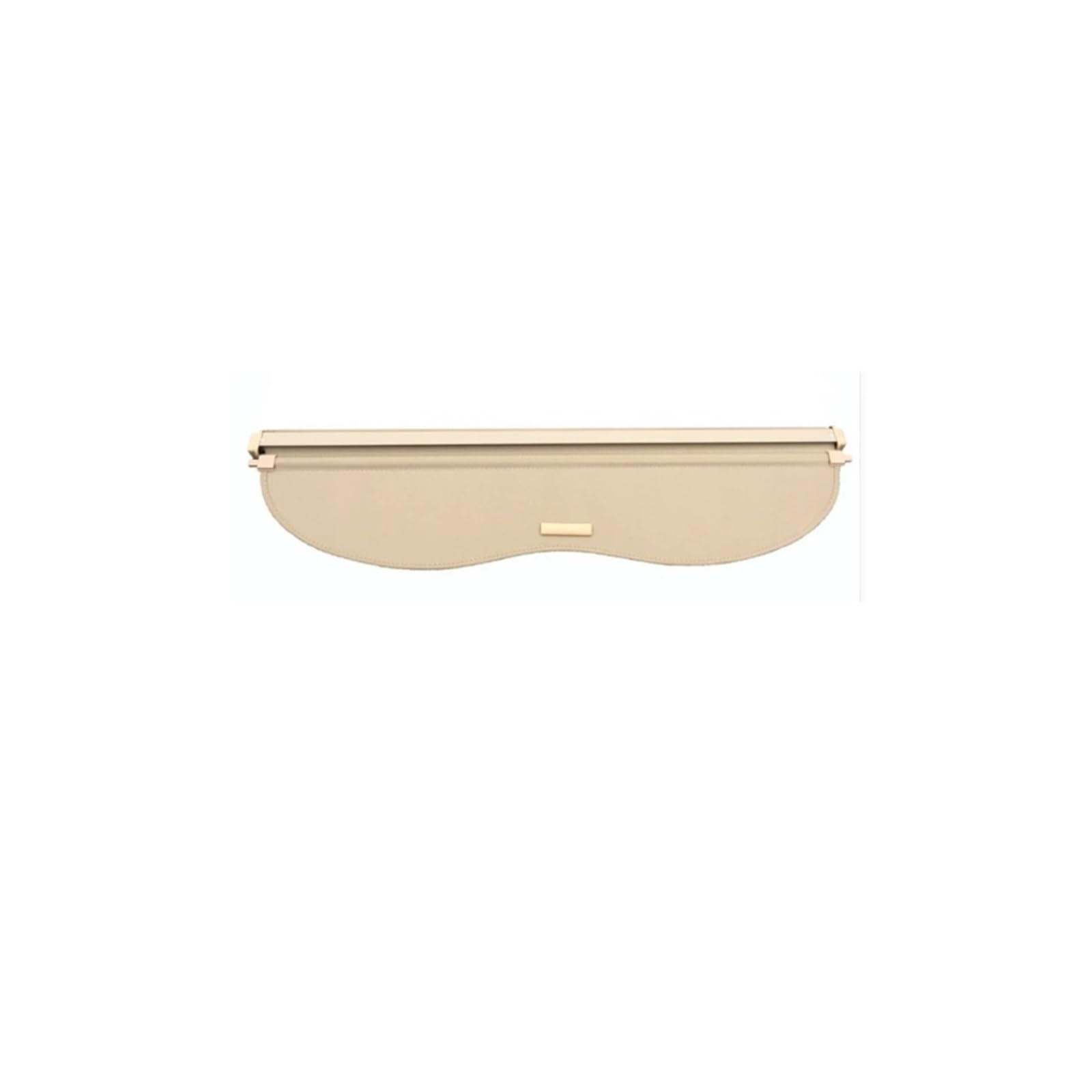 HANZOU Kofferraumabdeckung, passend for Nissan Qashqai Rogue Sport 2008–2015, Sonnenschutzvorhang, Trennwand, Sichtschutz, Sicherheitsrollos Fahrzeug-Laderaumschild(Beige) von HANZOU