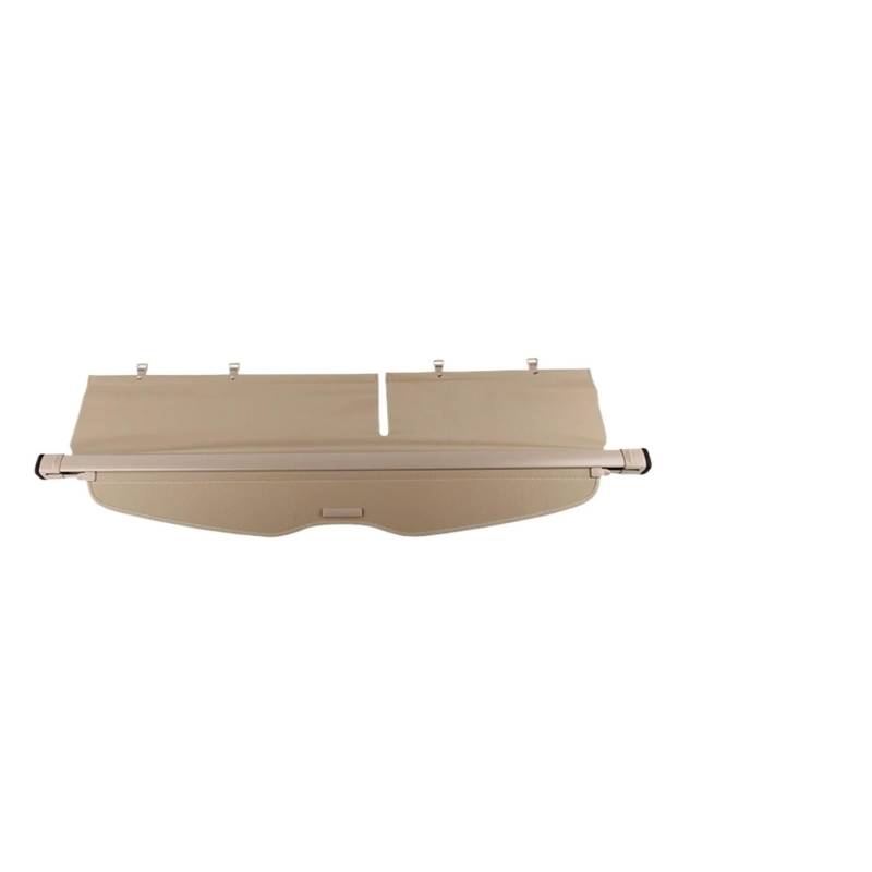 HANZOU Kofferraumabdeckung, passend for Toyota Highlander 2009–2014, Sonnenschutzvorhang, Trennwand, Sichtschutz, Sicherheitszubehör Fahrzeug-Laderaumschild(Beige) von HANZOU