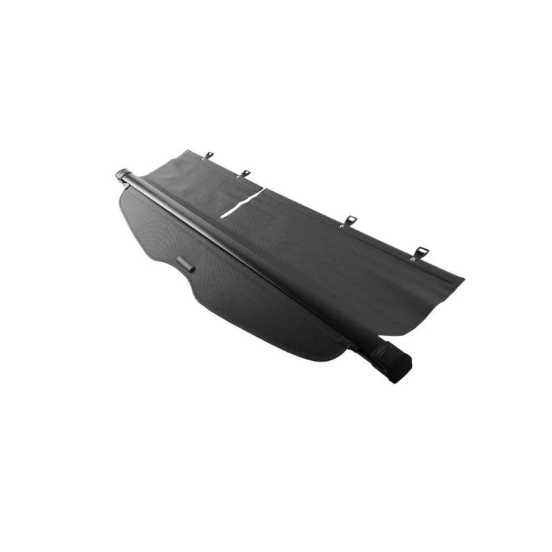 HANZOU Kofferraumabdeckung, passend for Toyota Highlander 2009–2014, Sonnenschutzvorhang, Trennwand, Sichtschutz, Sicherheitszubehör Fahrzeug-Laderaumschild(Black) von HANZOU