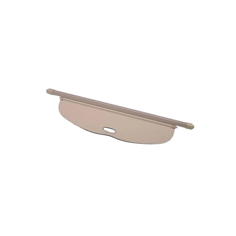HANZOU Kofferraumabdeckung hinten, passend for Nissan, X-Trail XTrail Rogue 2021–2024, Sonnenschutzvorhang, Trennwand, Sichtschutz, Jalousien, Sicherheit Fahrzeug-Laderaumschild(Beige) von HANZOU