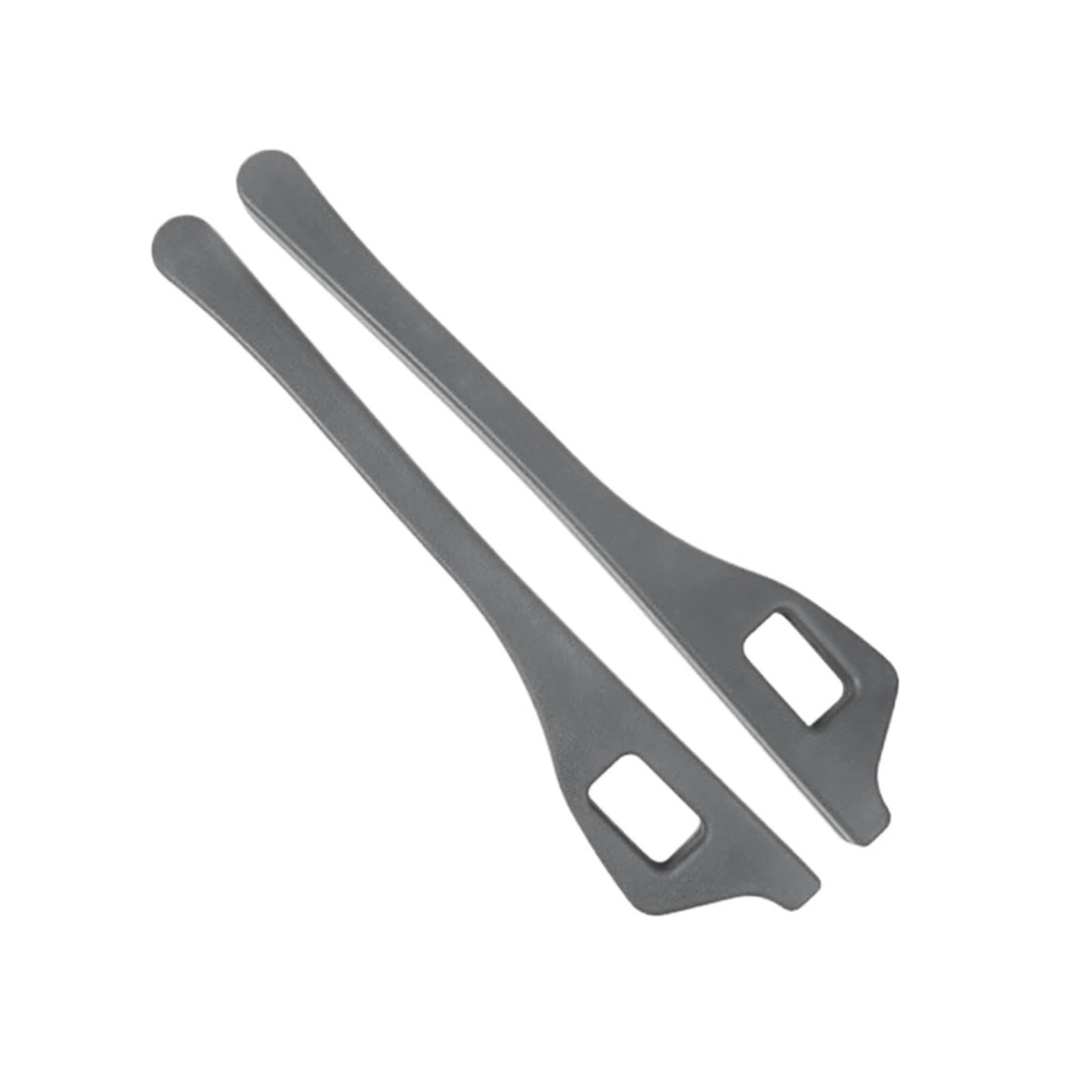 HANZOU Lückenfüller for Autositze, passend for Lexus, ES200 ES300H IS300 ES UX RC LX GX RX, Streifen, auslaufsicherer Füller, Produkte zur Innenausstattung Sitzfugenfüller(2PCS Grey) von HANZOU