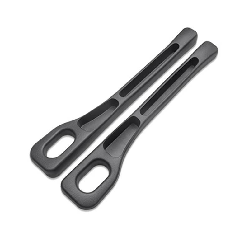 HANZOU Lückenfüller for Autositze, passend for Lincoln, Continental MKC MKZ MKT MKS MKX Navigator Nautilus, auslaufsicherer Seitennaht-Steckerstreifen mit 2 Rillen Sitzfugenfüller(2PCS Black) von HANZOU