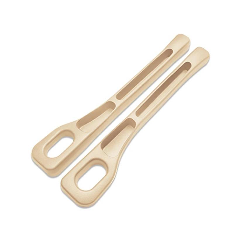 HANZOU Lückenfüller for Autositze, passend for Subaru, Forester XV BRZ Outback WRX STI GC8 SG, Aufbewahrungsfüllung mit Rillen, auslaufsicherem Streifenzubehör Sitzfugenfüller(2PCS Beige) von HANZOU