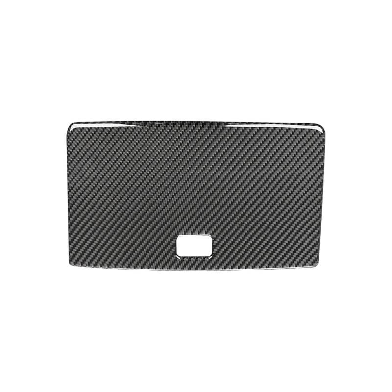 HANZOU Center Console Navigation Panel Tafel Abdeckungsaufkleber, geeignet for die CE-Klasse W204 2007-2014 Kohlefaserauto-Innenraum Aufkleber für die Mittelkonsole des Autos von HANZOU
