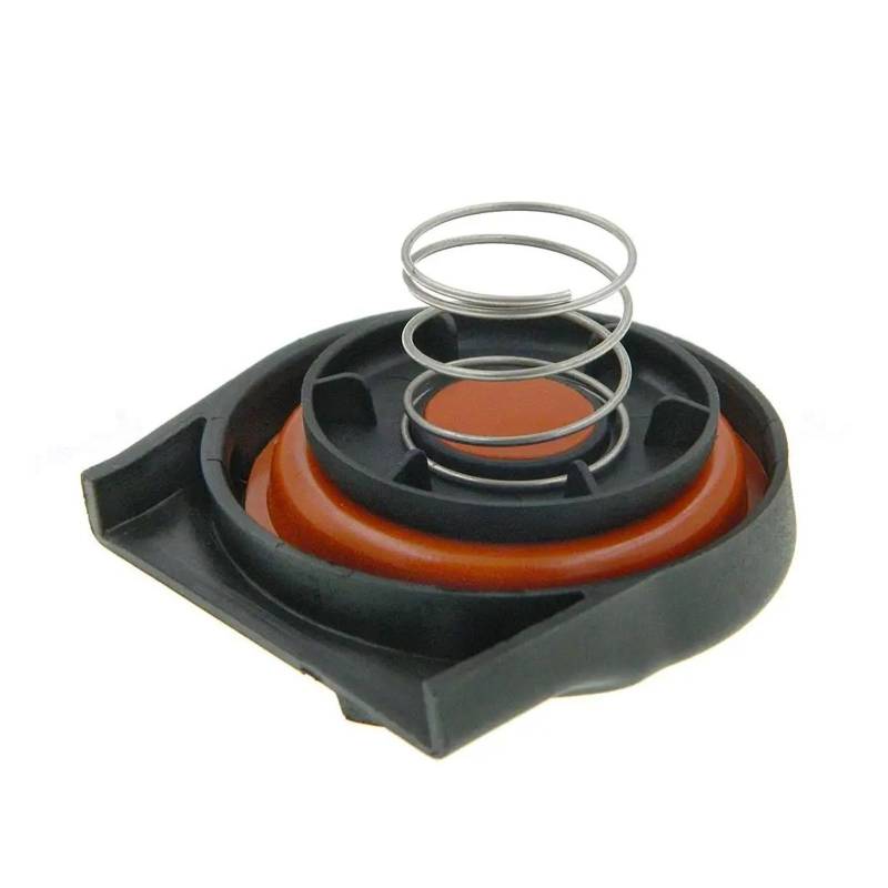 HANZOU PCV-Ventildeckel-Reparatursatz, Ventilkappe mit Membran, passend for A3 TT Seat Altea Leon Toledo VW Beetle Eos Golf Jetta Passat 2.0L Motor-PCV-Ventildeckel von HANZOU