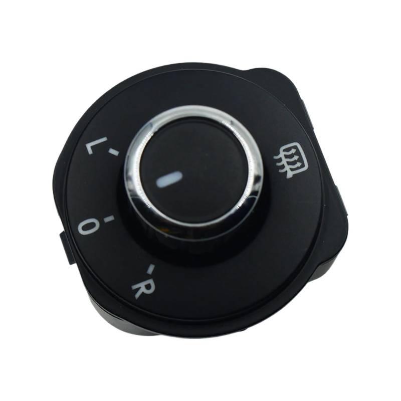 HANZOU Schalter for Rückspiegel, passend for Volkswagen, passend for Polo, 6R 2010–2013, 6R0 959 565B 6R0959565B, Einstellknopf Spiegelverstellknopf von HANZOU
