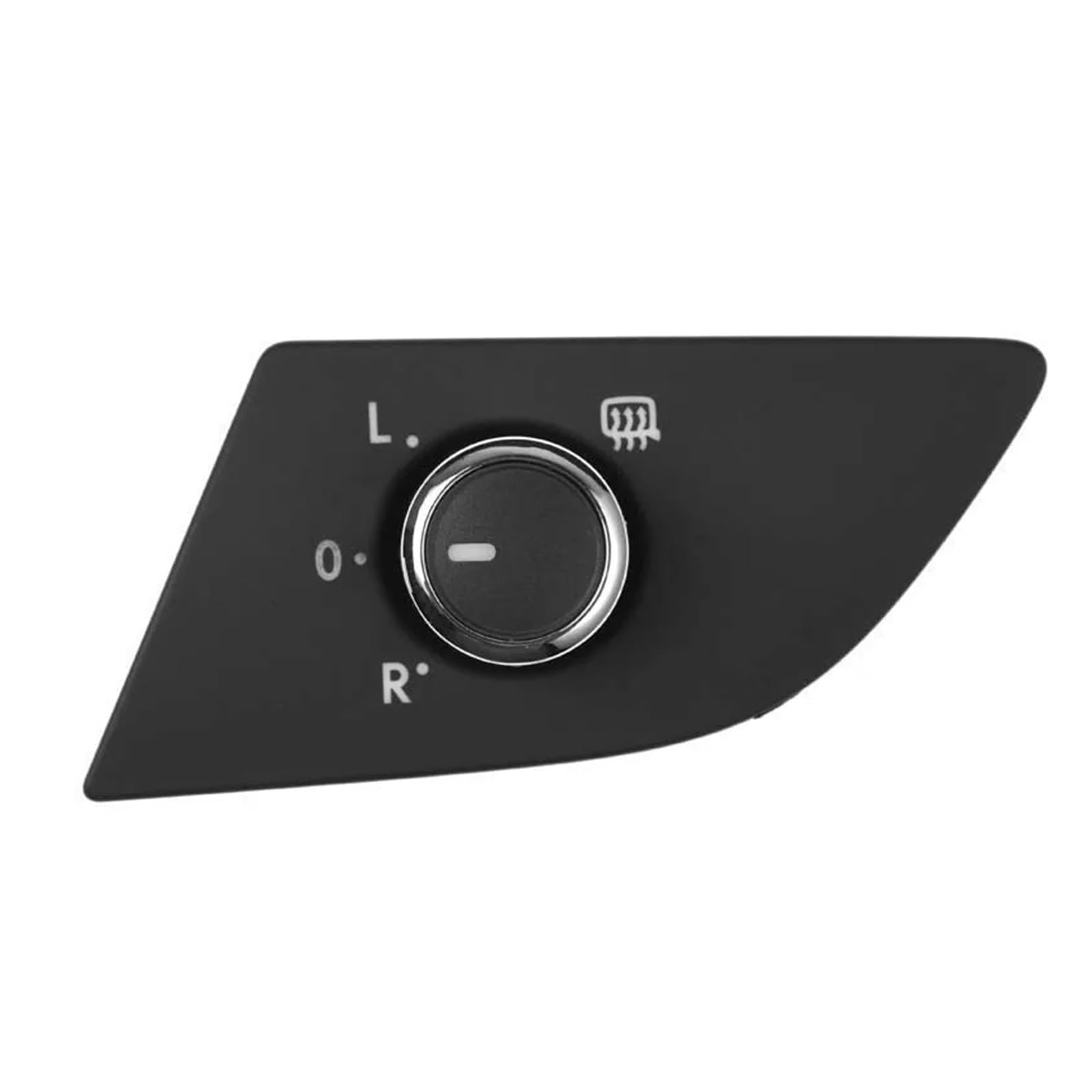 HANZOU Schalterknopf for die Einstellung des Rückspiegels, passend for VW, passend for Passat, B7 2011–2015 56D959565A Chrome Power Spiegelverstellknopf HANZOU Schalterknopf for die Einstellung des Rückspiegels, passend for VW, passend for Passat, B7 2011–2015 56D959565A Chrome Power Spiegelverstellknopf von HANZOU