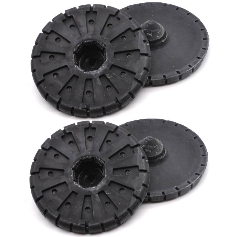 4X Hintere Stoßdämpfer Federtellerhalterung für VW Passat B5 1997-2005 Audi A6 1998-2005 Skoda Superb 2002-2008 8E0512149C von HAOTOM
