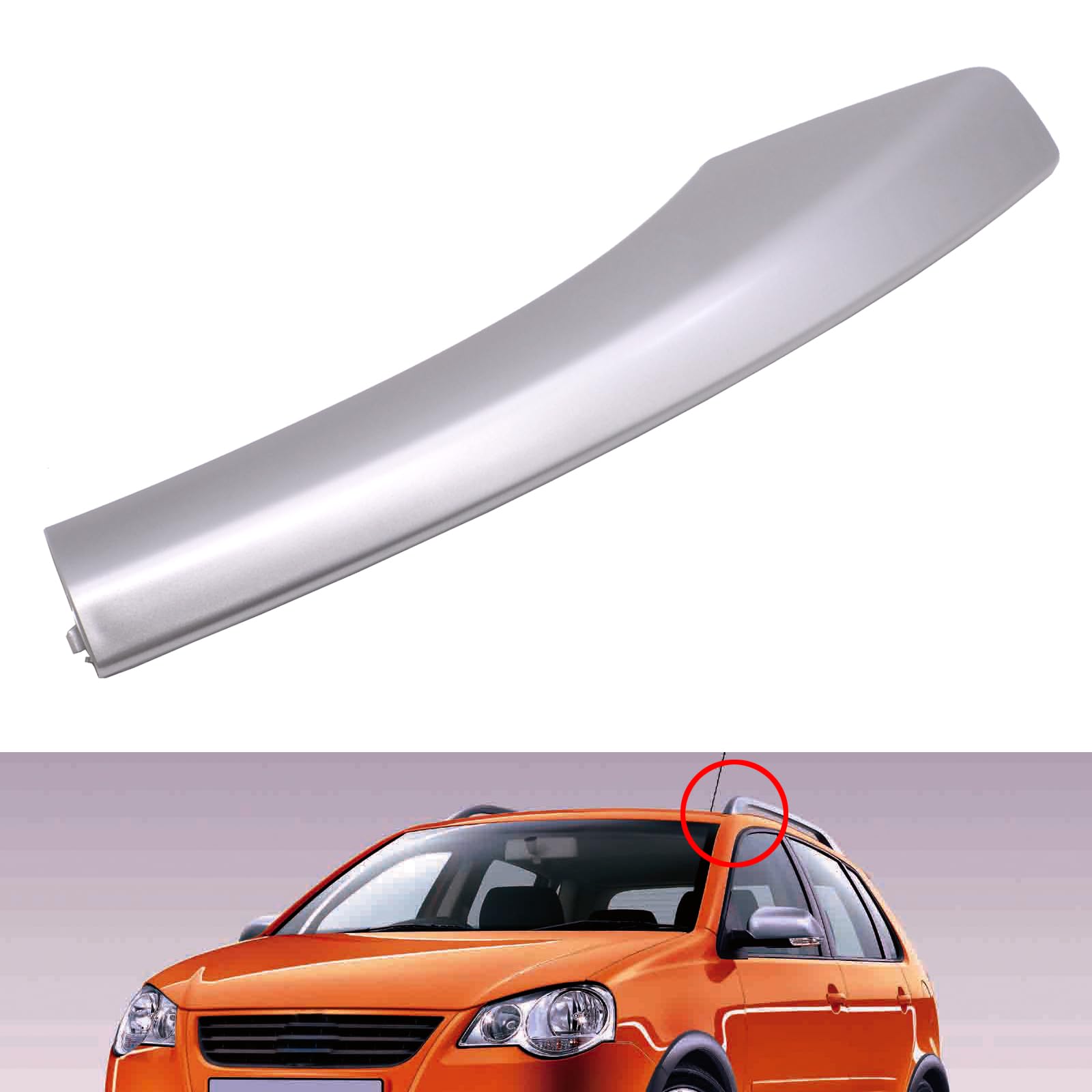 Dachgepäckträger Dachreling Abdeckung Vorne Links Dach Gepäckträger Schiene Ende Shell Plasitc Abdeckung Für VW CROSS POLO 9N3 2007 2008 2009 2010 2011 Dachgepäckträger Dachreling Abdeckung Vorne Links Dach Gepäckträger Schiene Ende Shell Plasitc Abdeckung Für VW CROSS POLO 9N3 2007 2008 2009 2010 2011 von HAOTOM