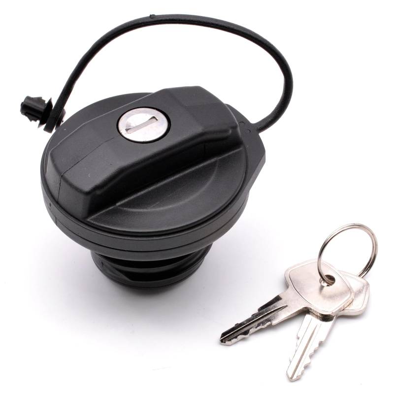 HAOTOM Tankdeckel Kraftstofftankdeckel mit Schloss Für Land Rover Defender TD5 TD4 TDCi 90 110 130 1999-2016 LR032977 WLD500200 von HAOTOM