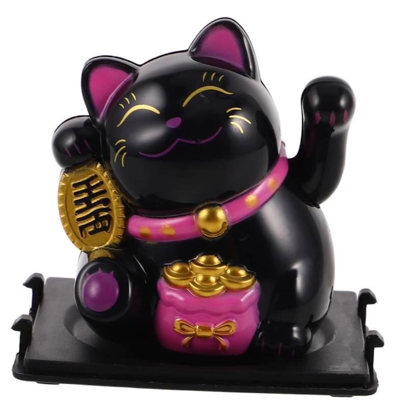 HAPINARY Auto-ornamente Winkende Hand Armaturenbrett- Chinesische Glückskatzenfigur Für Auto-zubehör-set von HAPINARY