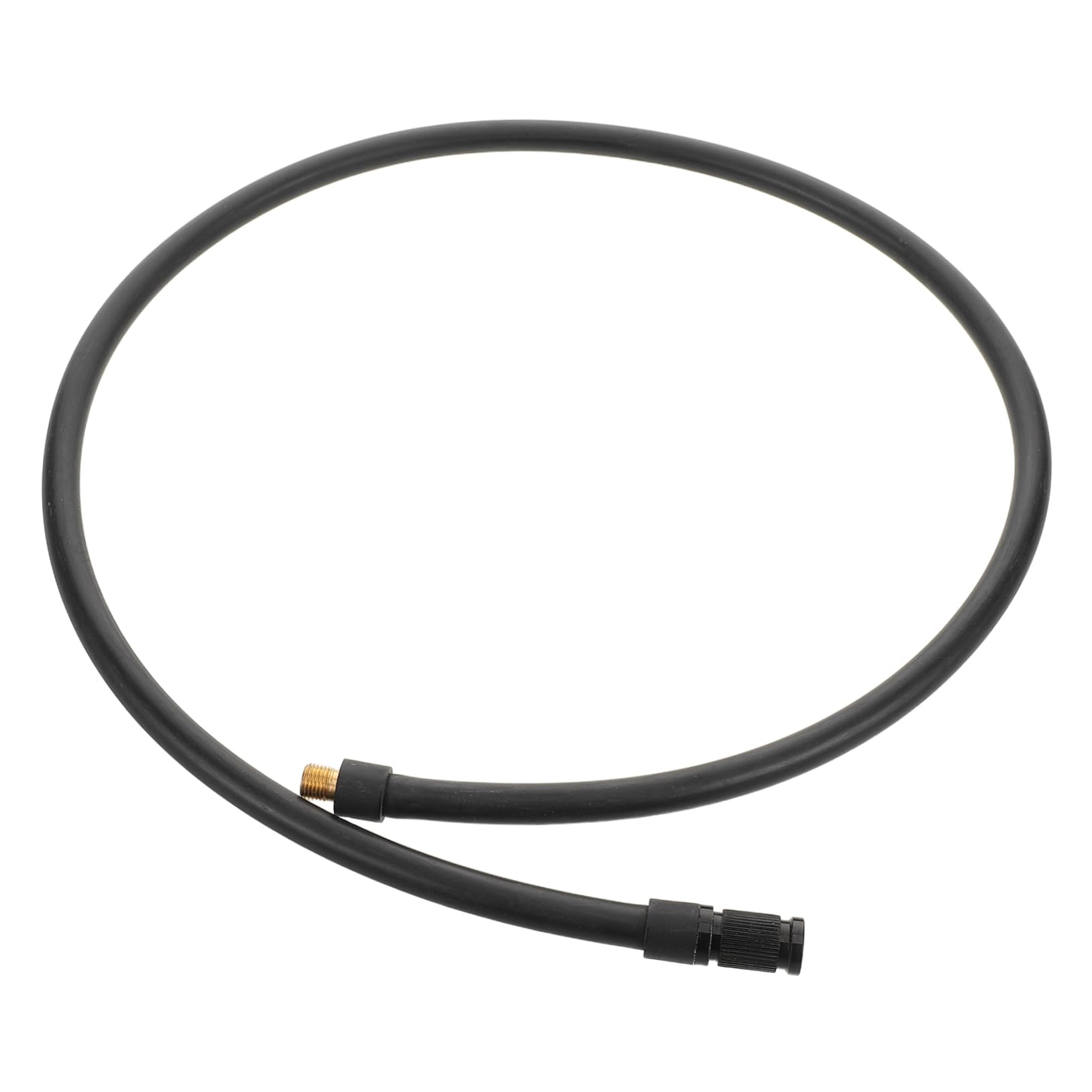 HAPINARY Reifenfüllschlauch Luftpumpen-Verlängerungsschlauch Luftpumpenschlauchadapter Verlängerung der Reifenpumpenschlauch Schnellanschluss Reifeninflator Kupfer Schwarz von HAPINARY
