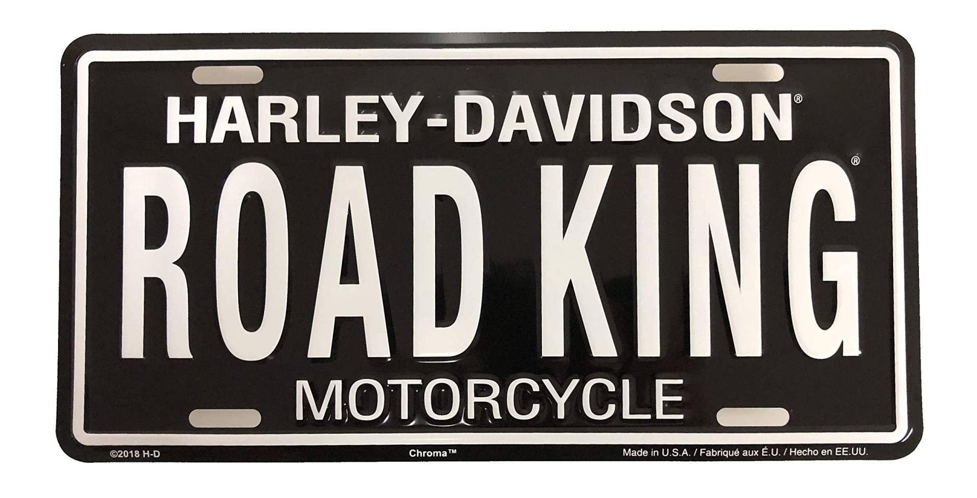Chroma Graphics Harley-Davidson Road King License Plate von HARLEY-DAVIDSON