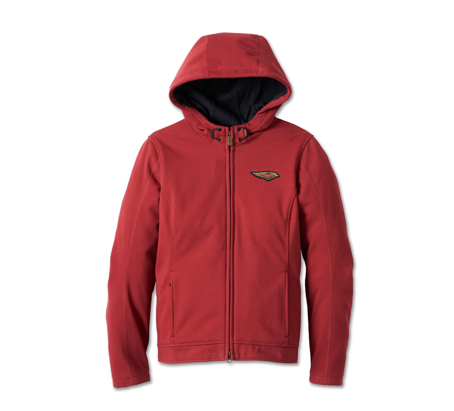 HARLEY-DAVIDSON 120th Anniversary Deflector Motorrad-Fleece Damen Jacke, Merlot, XS HARLEY-DAVIDSON 120th Anniversary Deflector Motorrad-Fleece Damen Jacke, Merlot, XS von HARLEY-DAVIDSON