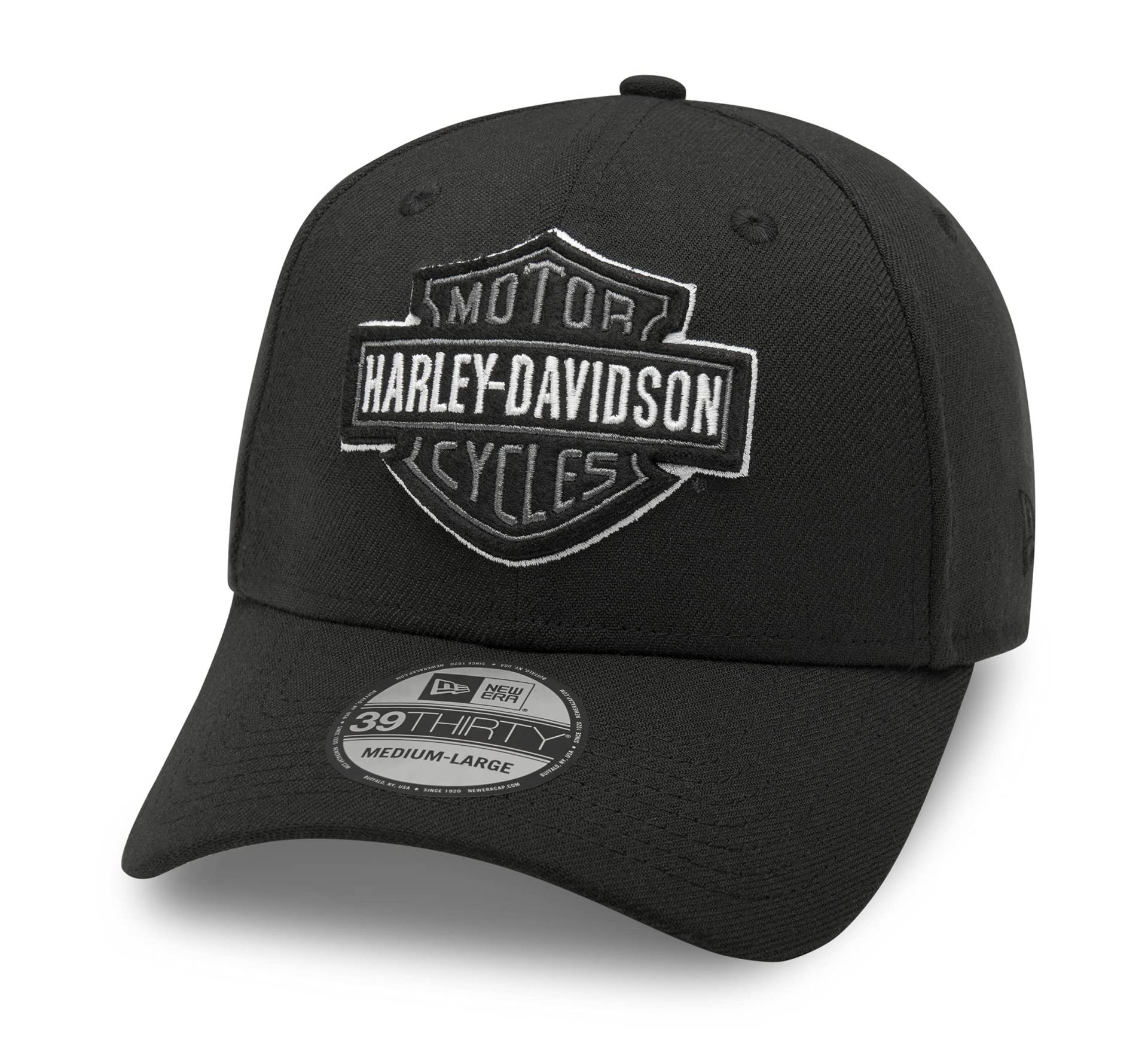 HARLEY-DAVIDSON 39THIRTY Baseball Cap Cappy Mütze Tonal Logo, Schwarz, S HARLEY-DAVIDSON 39THIRTY Baseball Cap Cappy Mütze Tonal Logo, Schwarz, S von HARLEY-DAVIDSON
