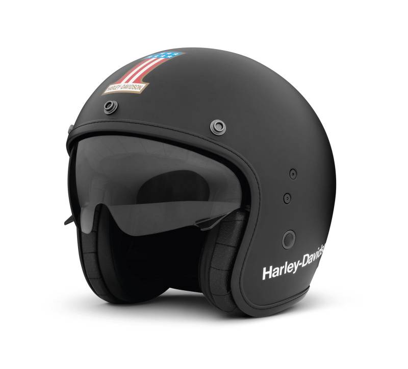 HARLEY-DAVIDSON Classic #1 X14 Sun Shield Jethelm, L von HARLEY-DAVIDSON