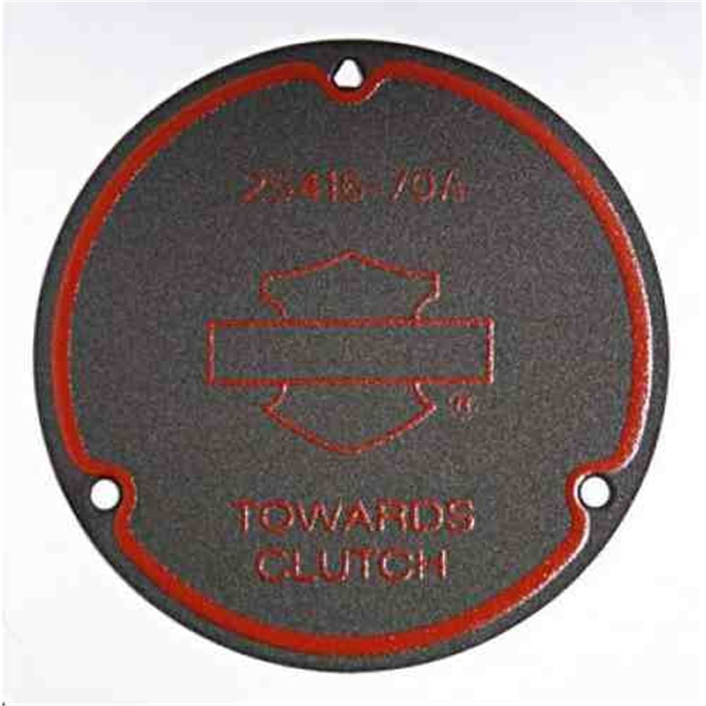 HARLEY-DAVIDSON Motorrad Derby Cover Dichtung 3 Loch Originalzeichen Kupplungsdeckel Gasket 25416-70A von HARLEY-DAVIDSON